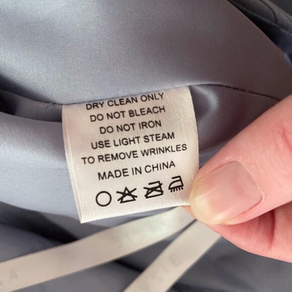 Azazie Carly Dress Dusty Blue 6 - Picture 11 of 17